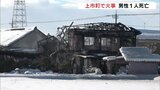 「家が燃えている」と妻から通報 住宅火災で夫が遺体で見つかる 富山・上市町　|　富山のニュース｜天気・防災｜チューリップテレビ