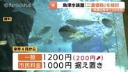 魚津水族館 来年4月から入館料値上げへ！県内初「二重価格」導入　市民料金は1000円据え置きに　富山　|　富山のニュース｜天気・防災｜チューリップテレビ