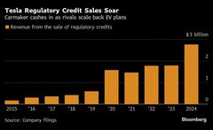 テスラ、絶好調の規制クレジット事業にリスク－トランプ氏の影| TBS CROSS DIG with Bloomberg