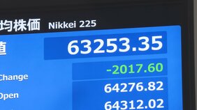 日経平均、一時2000円超値下がり 米イラン攻撃応酬でインフレへの警戒感強まる　原油先物価格は一時1バレル＝104ドル台|TBS NEWS DIG