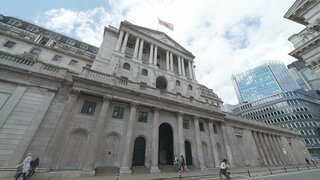 イギリスの中央銀行 政策金利0.25％利下げ　インフレ圧力緩和と判断　3会合ぶりの引き下げ| TBS CROSS DIG with Bloomberg