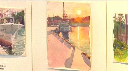 ささやかな日常の中に、すてきがある」気仙沼の小さな風景画366点