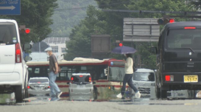 今年初の熱中症警戒アラート 午後は各地でゲリラ雷雨 福島|TBS NEWS DIG