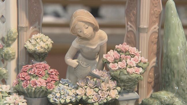 スペインの磁器「リヤドロ」600点を展示販売　掛け軸展も同時開催　福島・いわき市|TBS NEWS DIG