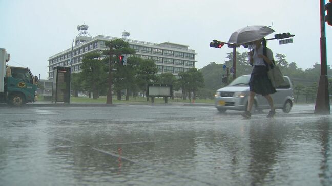 益田・高津で7月観測史上最大の1時間降水量「65.5ミリ」平野部では梅雨明け以来のまとまった雨に…JRは一部区間で運転取りやめ|TBS NEWS DIG