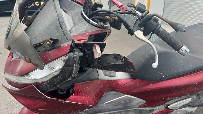 ヘルメット着用していなかったか　バイクがガードレールに衝突とみられる事故　男性1人死亡もう1人も搬送　沖縄・宜野湾市|TBS NEWS DIG