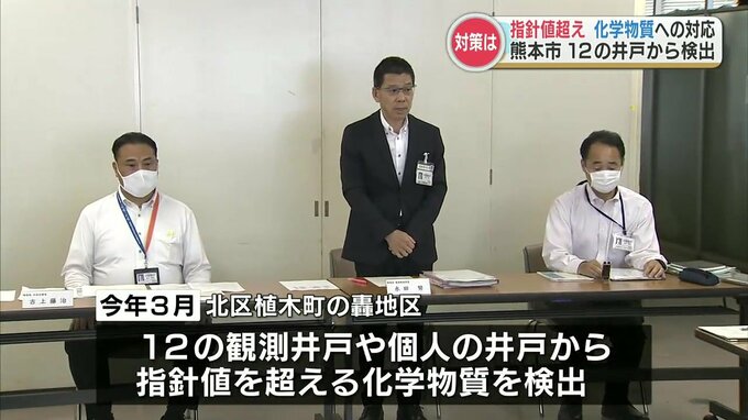 井戸で指針値を超える化学物質が検出された問題で熊本市のプロジェクトチームが調査へ　|　熊本のニュース｜RKK NEWS｜RKK熊本放送