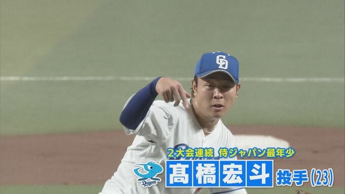 2大会連続 最年少でWBC出場のメンバーに選出 ドラゴンズ 髙橋宏斗投手(23) ｢目一杯 腕を振りたい｣ 追加メンバーは10名　|　名古屋・愛知・岐阜・三重のニュース【CBC news】 | CBC web