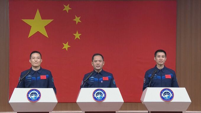 中国　日本時間来月1日未明に宇宙ステーションへ交代要員打ち上げ　中国で史上最年少32歳の宇宙飛行士も搭乗|TBS NEWS DIG