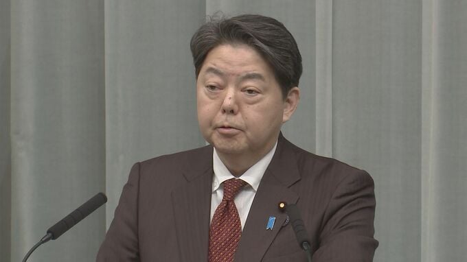 【速報】林官房長官「日朝の諸懸案に向けた政府方針は説明の通り」