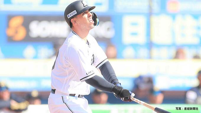 【ロッテ】新戦力のネフタリ・ソトが今季OP戦初出場で2安打1HR「ファンが喜ぶようないい結果を出し続けたい」|TBS NEWS DIG