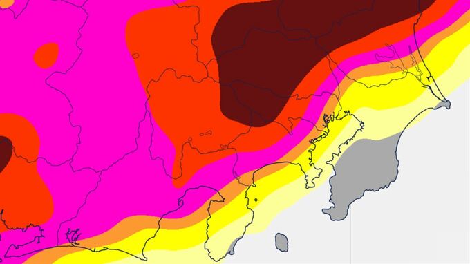 【関東甲信】27日昼過ぎ～夜遅くにかけ　雷を伴った激しい雨や非常に激しい雨の降る所が　前線が南下する見込み【雨と風のシミュレーション・発雷確率】|TBS NEWS DIG