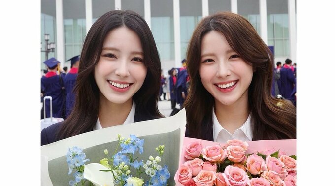 【鈴木みな・まりあ】　「慶應義塾大学大学院　修士課程」を修了　「4月からは社会人。学業で培った知見、父から学んだ愛や優しさを大切に　精進します」|TBS NEWS DIG