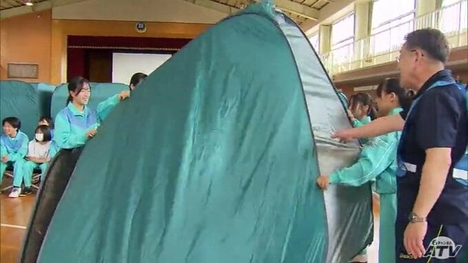 地震による大津波を想定した防災訓練　青森県八戸市で実施　約1300人が避難経路や避難所の設営手順など確かめる|TBS NEWS DIG