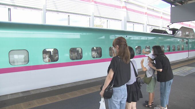 東北新幹線　お盆の利用客数は前年比5％増　高速道路はほぼ同じ　福島|TBS NEWS DIG