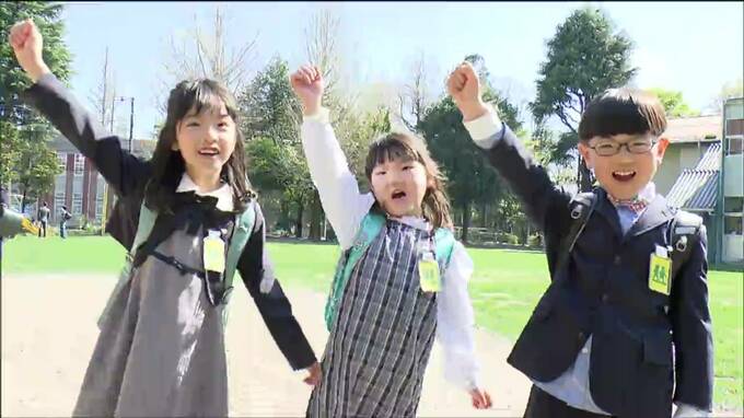 「がんばるぞエイエイオー！」仙台市立の小学校で入学式　マスクを外して式に臨む児童も　|　宮城のニュース│tbc NEWS│tbc東北放送
