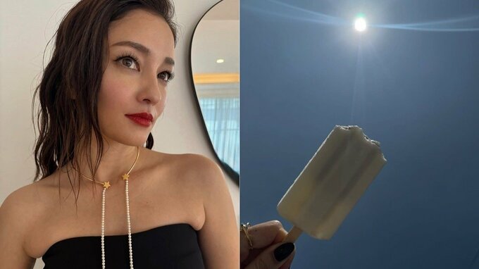 【黒木メイサ】フルメイクで語る「アンパンマンアイス」「沖縄にしかないらしい」フォロワー好奇心を刺激 “食べてみたい”  “子どもの頃のおやつは嬉しい” |TBS NEWS DIG