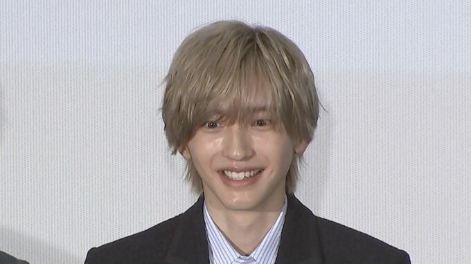 【なにわ男子・道枝駿佑】「素直にうれしい。ご縁を感じる」夢であったアジア公開の映画に出演叶う|TBS NEWS DIG