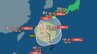 【台風情報】台風24号、迷走で大雨長期化へ　日本の南で“1回転ループ” 警報級大雨のおそれ　予想降水量と雨風シミュレーション　|　大分のニュース｜OBS NEWS｜大分放送