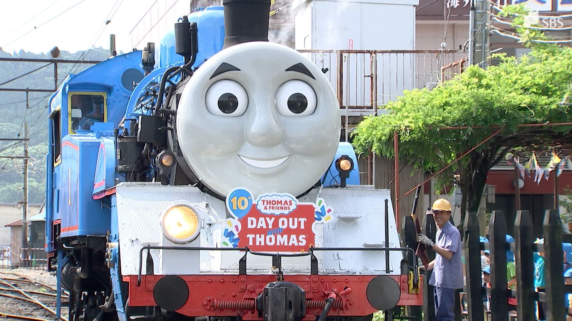 きかんしゃトーマス号」10周年 ローカル鉄道の人気者が2年ぶりに大井川