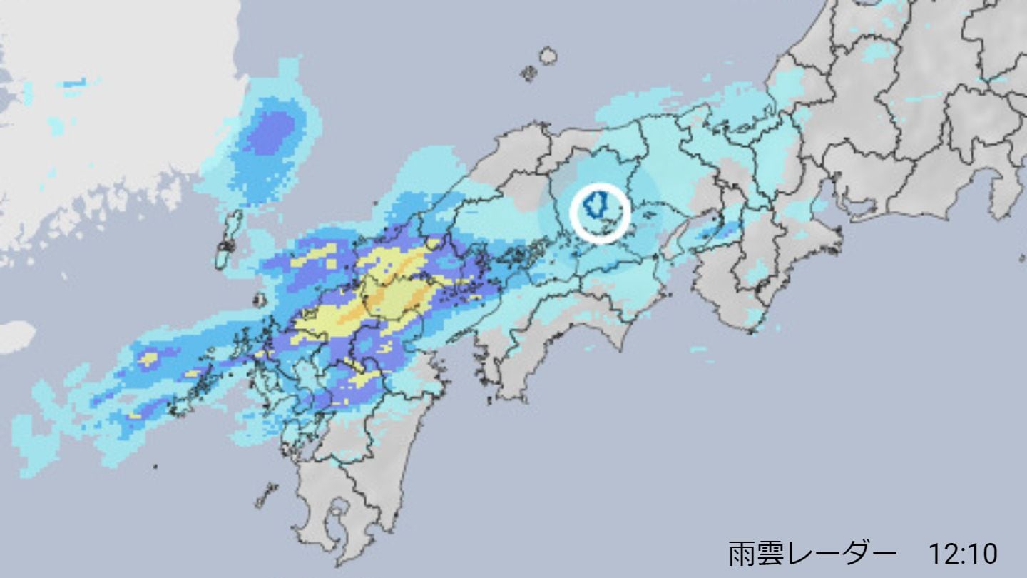 九州 北部 雨雲 レーダー