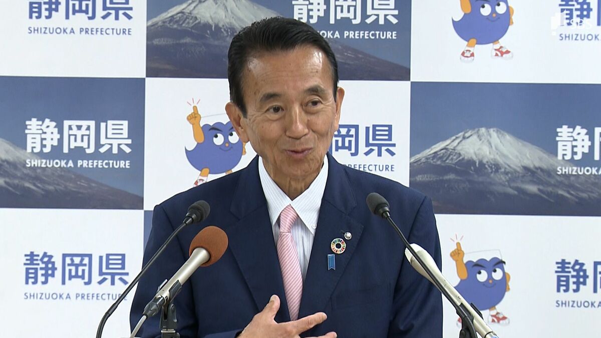 「スピーディーに事に当たりたい」鈴木康友静岡県新知事が就任会見 リニア、野球場、議会との関係…迅速に解決する姿勢強調 TBS NEWS DIG
