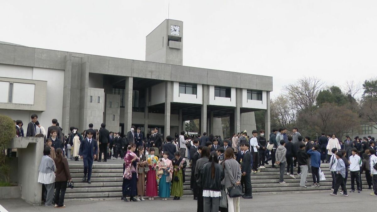 名古屋大学卒業式 4122人が門出の日を迎える 杉山直総長｢AI時代でも自らの価値を｣