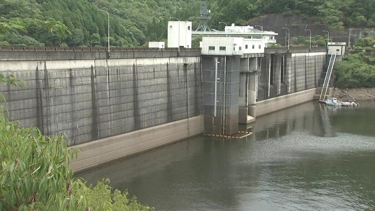 ダム貯水率低下で節水呼びかけ　向こう1週間も雨予想なし「水の使い方見直しを」市がメール配信