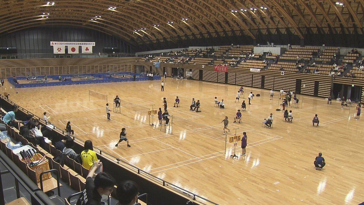 定時制と通信制の高校県体　７校の生徒が５競技で熱戦　大分
