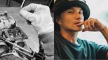 【市原隼人】愛車・大排気量4気筒バイクのキャブレターを整備 モノクロ写真の渋さにフォロワー悶絶「男のロマンですね」|TBS NEWS DIG