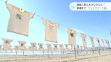「砂浜とTシャツが織りなす絶景!」ゴールデンウィーク恒例のTシャツアート展始まる | 高知のニュース・天気|KUTV NEWS | KUTVテレビ高知