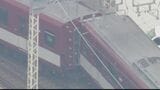 【速報】鉄道事故調査官らが脱線事故現場に到着　運輸安全委員会が事故原因の調査開始　近鉄京都線|TBS NEWS DIG