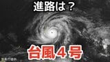【台風情報】大型で猛烈な勢力「台風4号」最大瞬間風速は85メートル 17日（金）には小笠原近海に接近予想　今後の進路は？13日（月）～18日（土）雨風シミュレーション【気象庁 13日午後9時更新】|TBS NEWS DIG