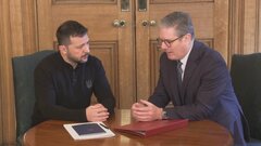 ゼレンスキー大統領がイギリス首相と会談　対ロシア侵攻の「勝利計画」について説明| TBS CROSS DIG with Bloomberg