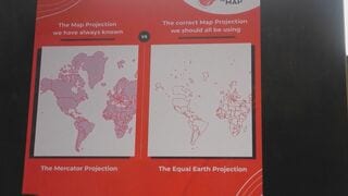 世界地図が変わる？広く使われている「メルカトル図法」はアフリカなどを縮小して反映… トーゴが「イコールアース図法」への切り替え求め国連決議案提出へ| TBS CROSS DIG with Bloomberg
