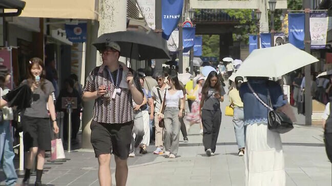 太宰府市で37.8℃ 今年の国内最高気温に 福岡・佐賀にあすも熱中症警戒アラート発表|TBS NEWS DIG