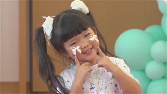 「楽しかった」「緊張した」　自分でペイントした服で園児がランウェイ　パリコレモデル 前田一翠さんが企画　山梨|TBS NEWS DIG