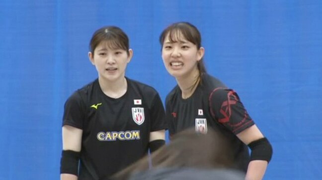 バレー女子日本代表が世界1位イタリアとの全勝対決を前に当日練習　司令塔・関菜々巳「率直に楽しみ」【ネーションズリーグ】|TBS NEWS DIG