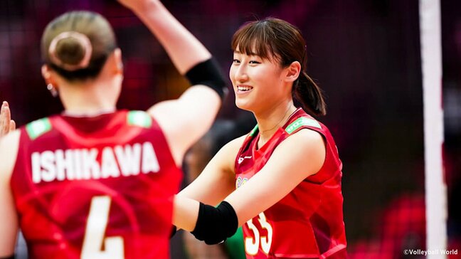 バレー女子日本代表、カメルーンに3ー0白星発進 ！秋本美空はチーム最多18得点「今まで練習してきたサーブがよかった」【世界バレー】|TBS NEWS DIG
