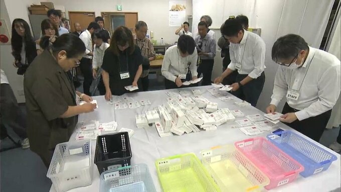 自民党総裁選挙　岡山・香川の県連でも開票作業進む　午後1時から国会議員の投票|TBS NEWS DIG