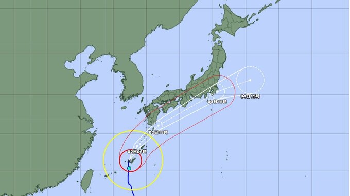 【台風情報】台風6号(チャンミー)　 3日にかけて西日本～東日本へ接近の可能性　東京にも接近のおそれ...東北地方にも影響か　このあとの勢力と進路を詳しく　今後の天気を画像で　気象庁　|　山形のニュース│TUYテレビユー山形