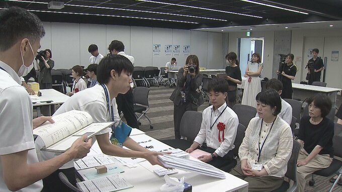 3日公示の参院選に向け長崎県庁で届け出のリハーサル|TBS NEWS DIG