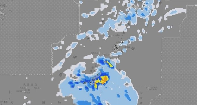 【台風のたまご】沖縄本島地方は19日にかけて警報級の大雨となる見込み　土砂災害や低い土地の浸水、河川の増水や氾濫に警戒【雨と風のシミュレーション】　|　富山のニュース｜天気・防災｜チューリップテレビ