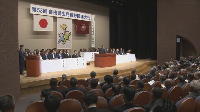 参院選へ　自民党長野県連が大会　宮下会長「政権を安定させることが県と日本の未来を開く」|TBS NEWS DIG