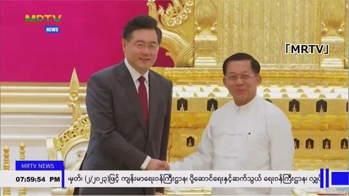 中国外相がミャンマー訪問 軍トップと会談　連帯を強調|TBS NEWS DIG