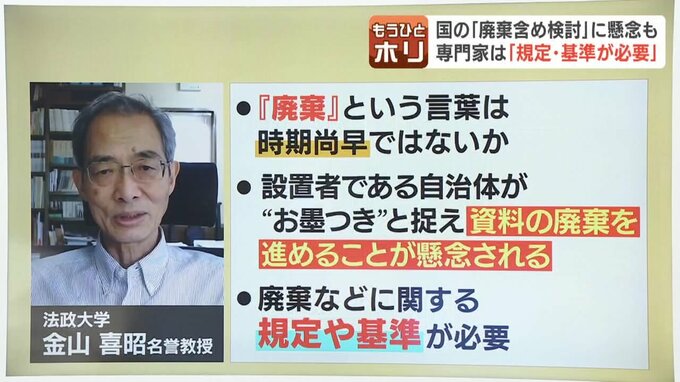 法政大学・金山名誉教授の見解