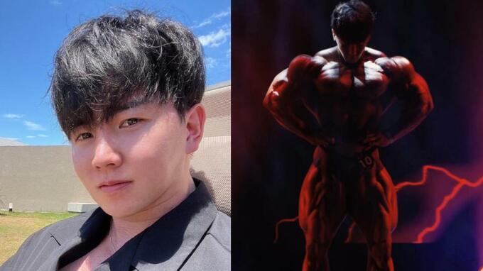 【横川尚隆】「ガンダム」「スーパーサイヤ人」など反響続々　圧巻の筋肉ポージングを披露「待ち受けなどにどうぞ」|TBS NEWS DIG