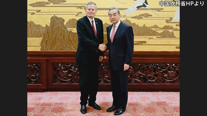 中国王毅外相が米議員団と会談　トランプ大統領訪中前に地ならしか|TBS NEWS DIG