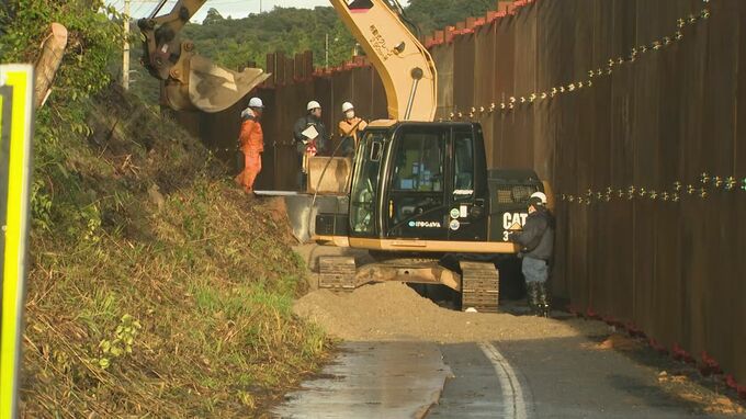【速報】旋回するショベルカーと鉄板の間に男性が挟まれる 作業員が死亡 災害復旧工事中 島根県・松江市|TBS NEWS DIG