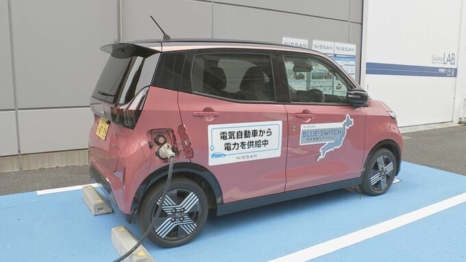 電気自動車を“災害時の非常用電源”に…1台でエレベーター10時間以上の連続稼働が可能